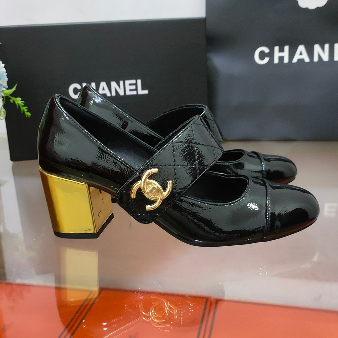 Fashion New Versatile High Heel Mary Jane Single Shoes 1023120504