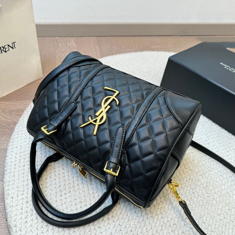 Luxury printed flower fashionable versatile handbag 1024052808