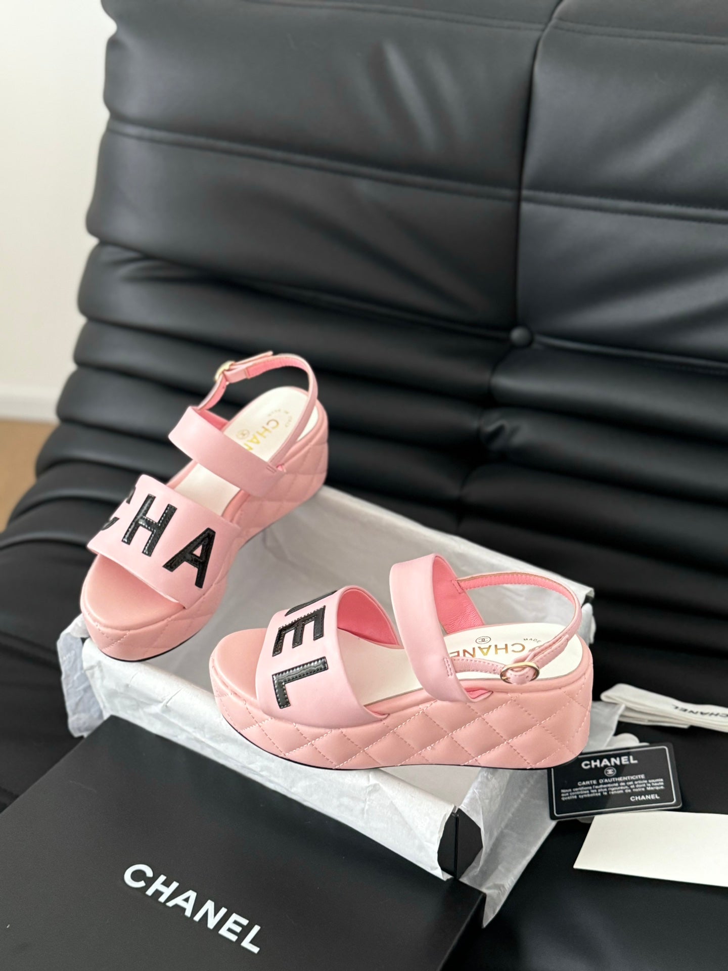 CNL rhombus platform sandals 0724050602