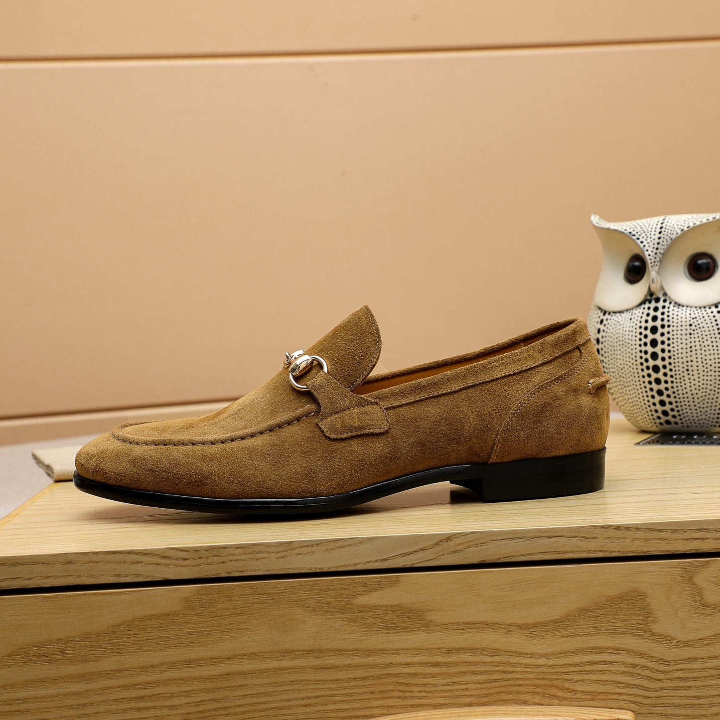 GG Horsebit suede loafers 1825070202