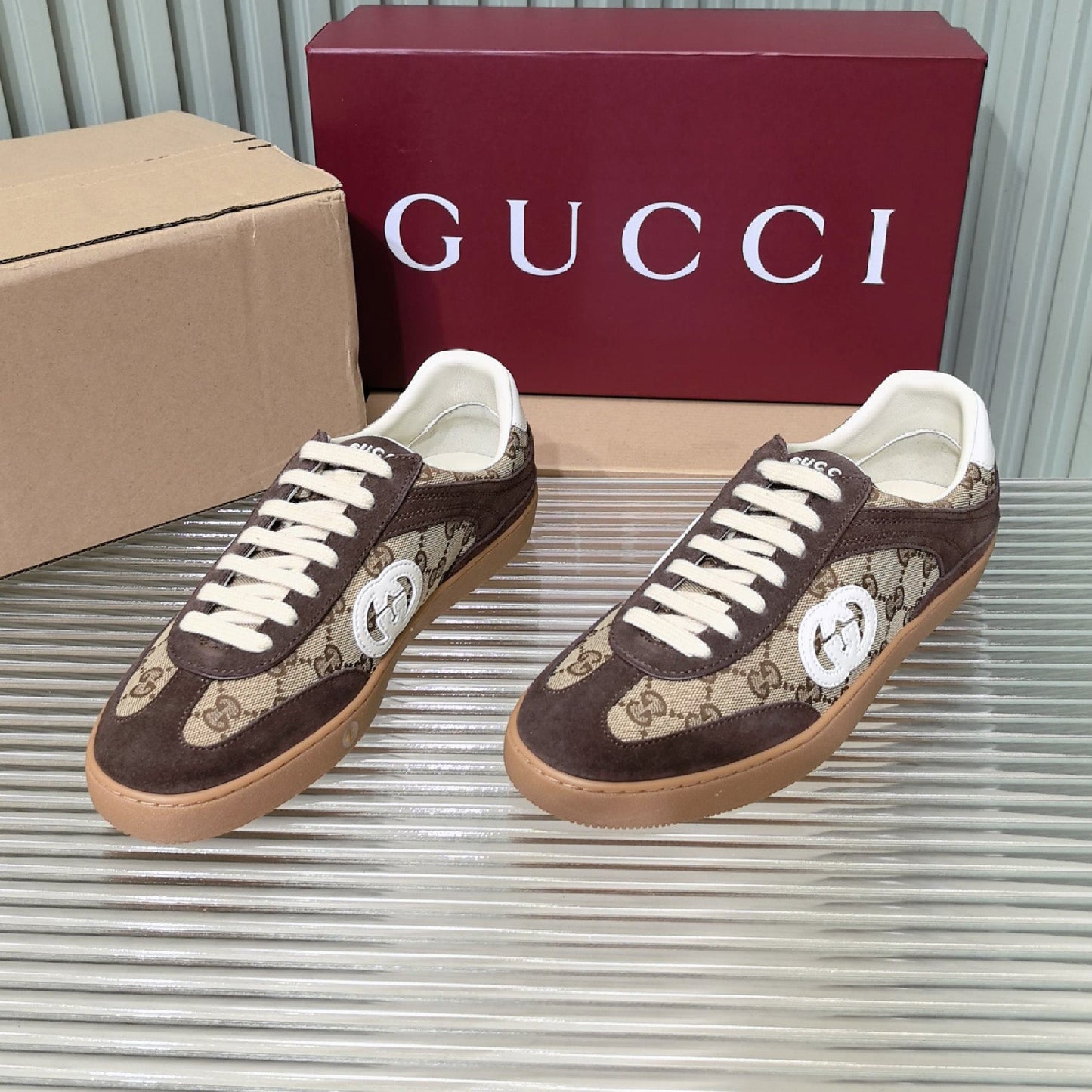 GG Interlocking G74 Dexun shoes 1825040102