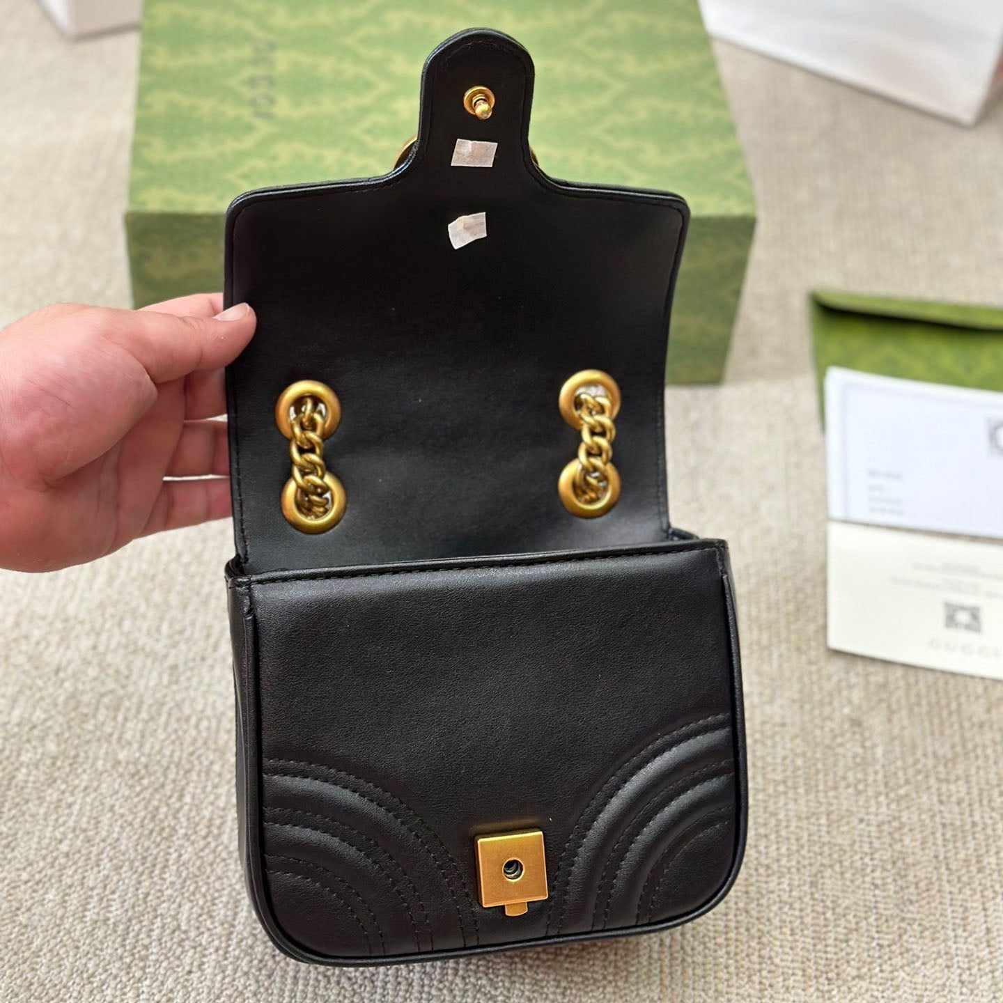 GG Marmont Square Fat Shoulder Bag 1825052309