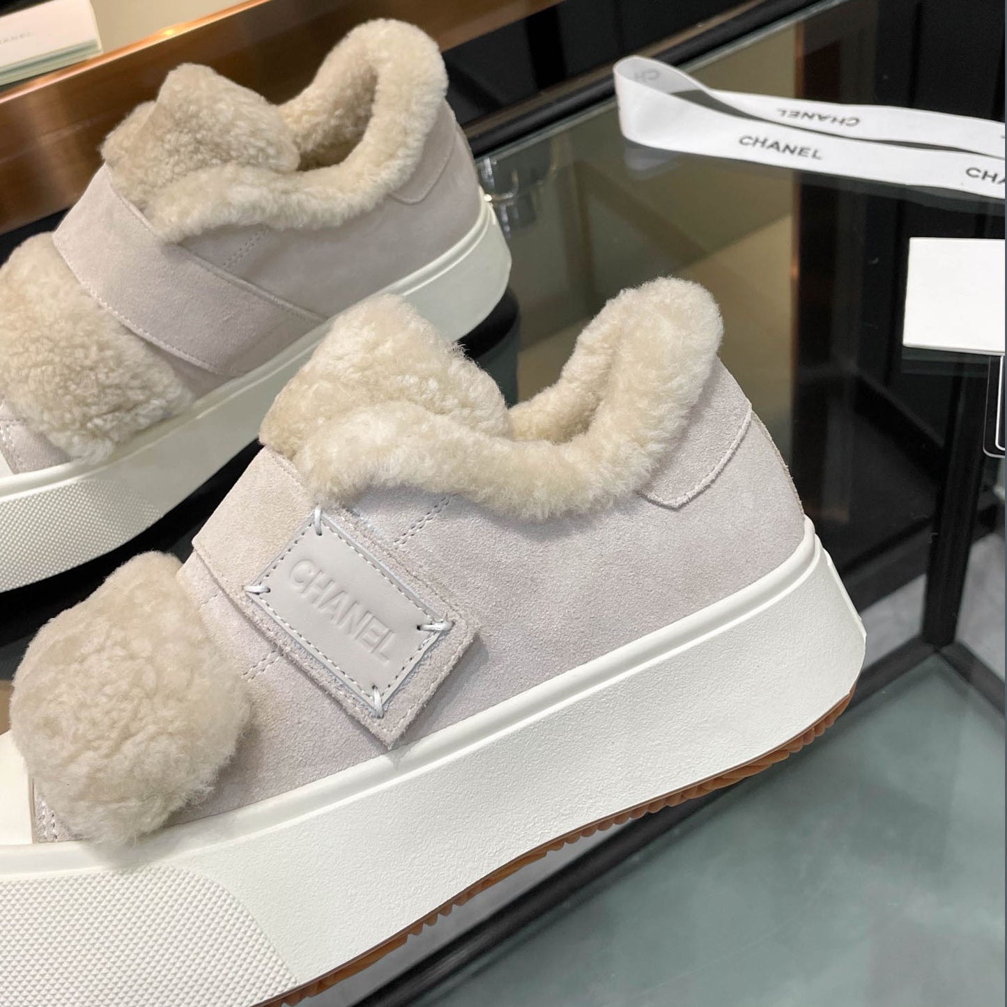 CH 24 new autumn and winter wool sneakers XC24092323