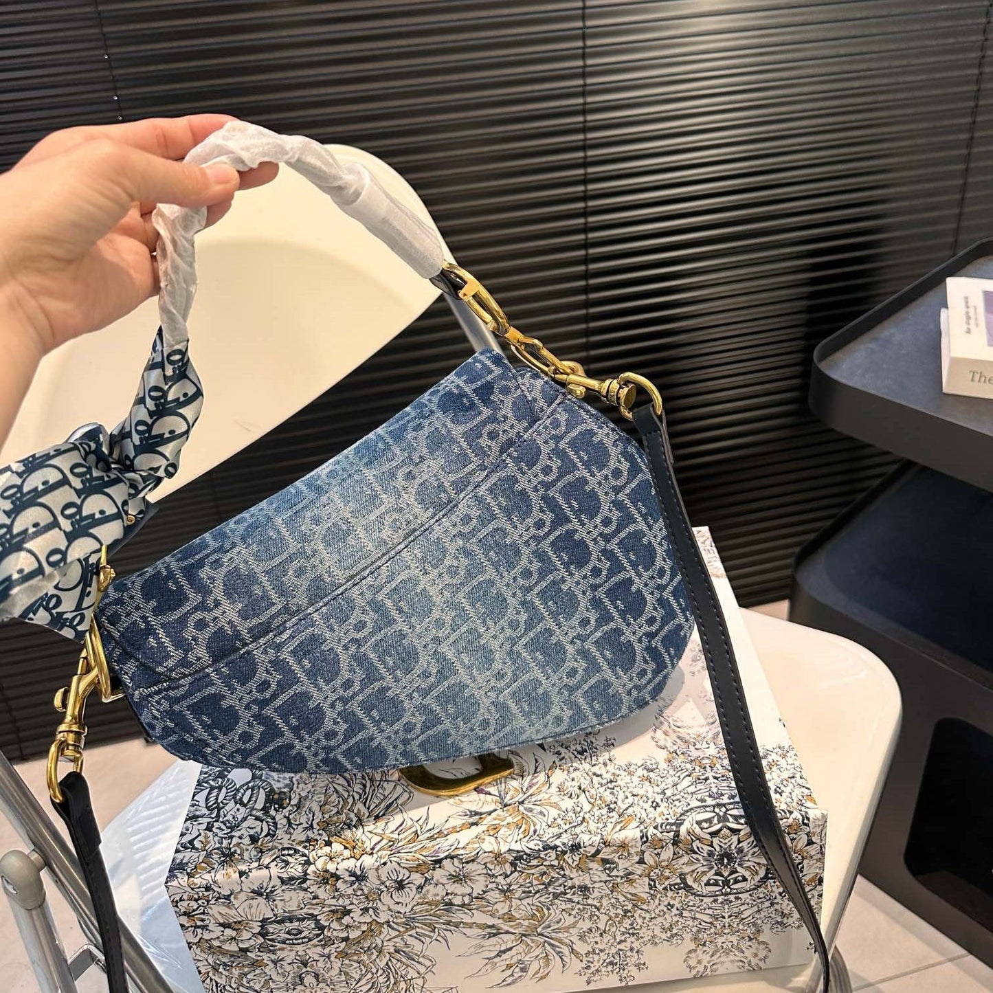 DIO Classic Denim Saddle Bag XC24092436