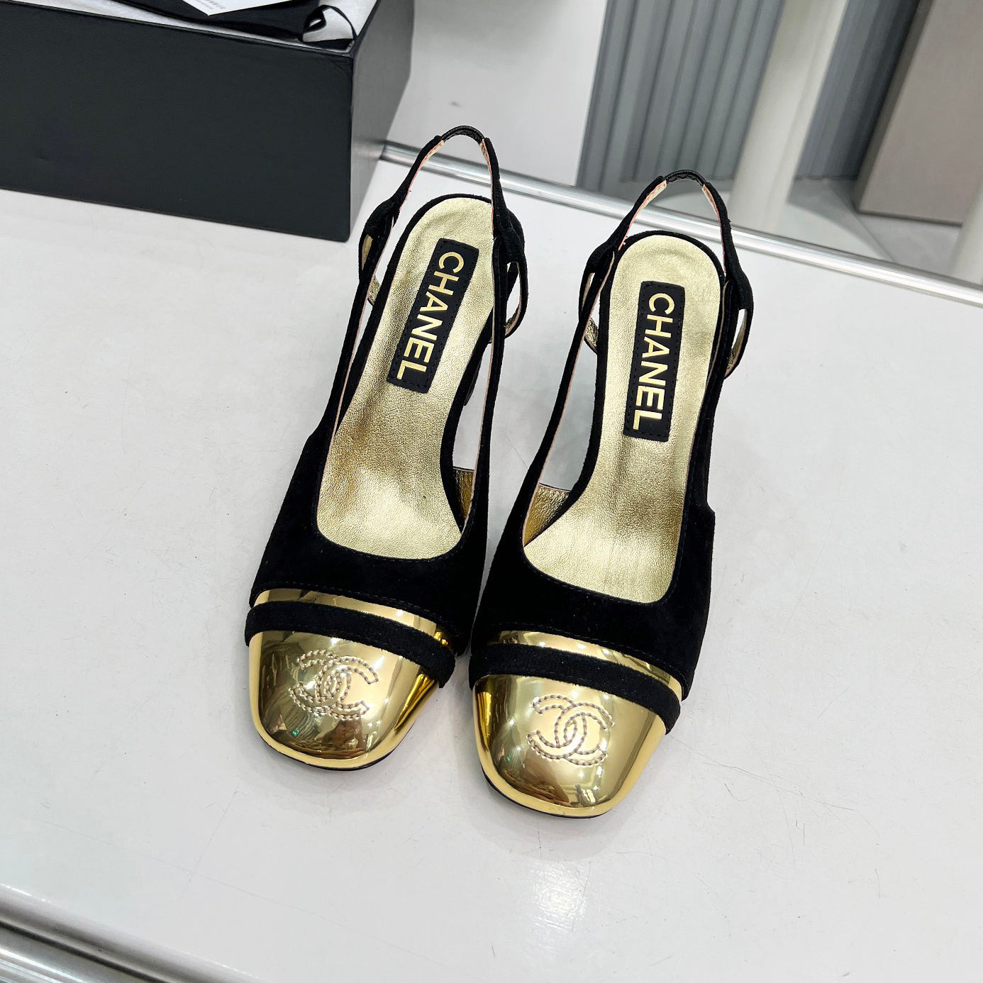 New High Heels Mary Jane Square Toe Sandals  1024031804