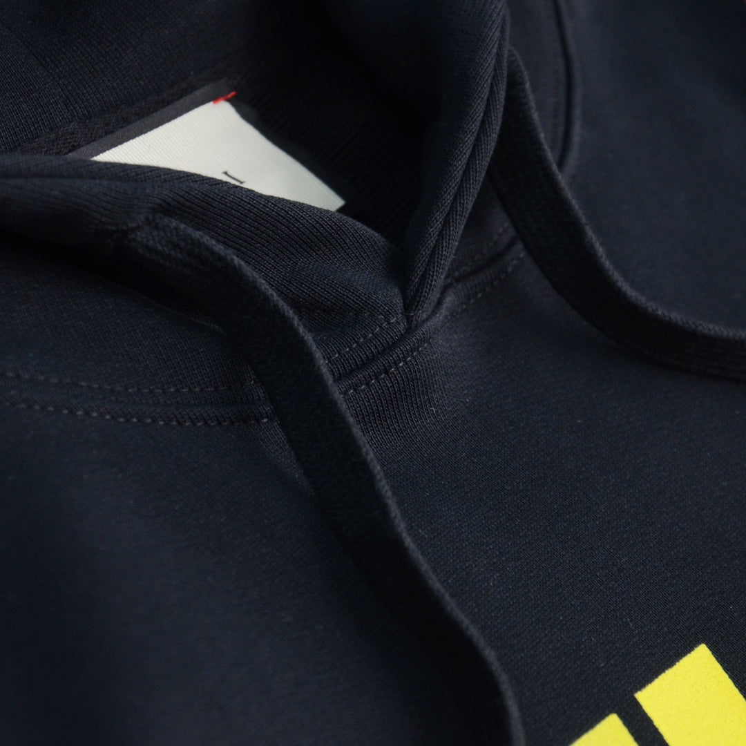 Classic colorful lightning print hooded sweatshirt XC0823091908