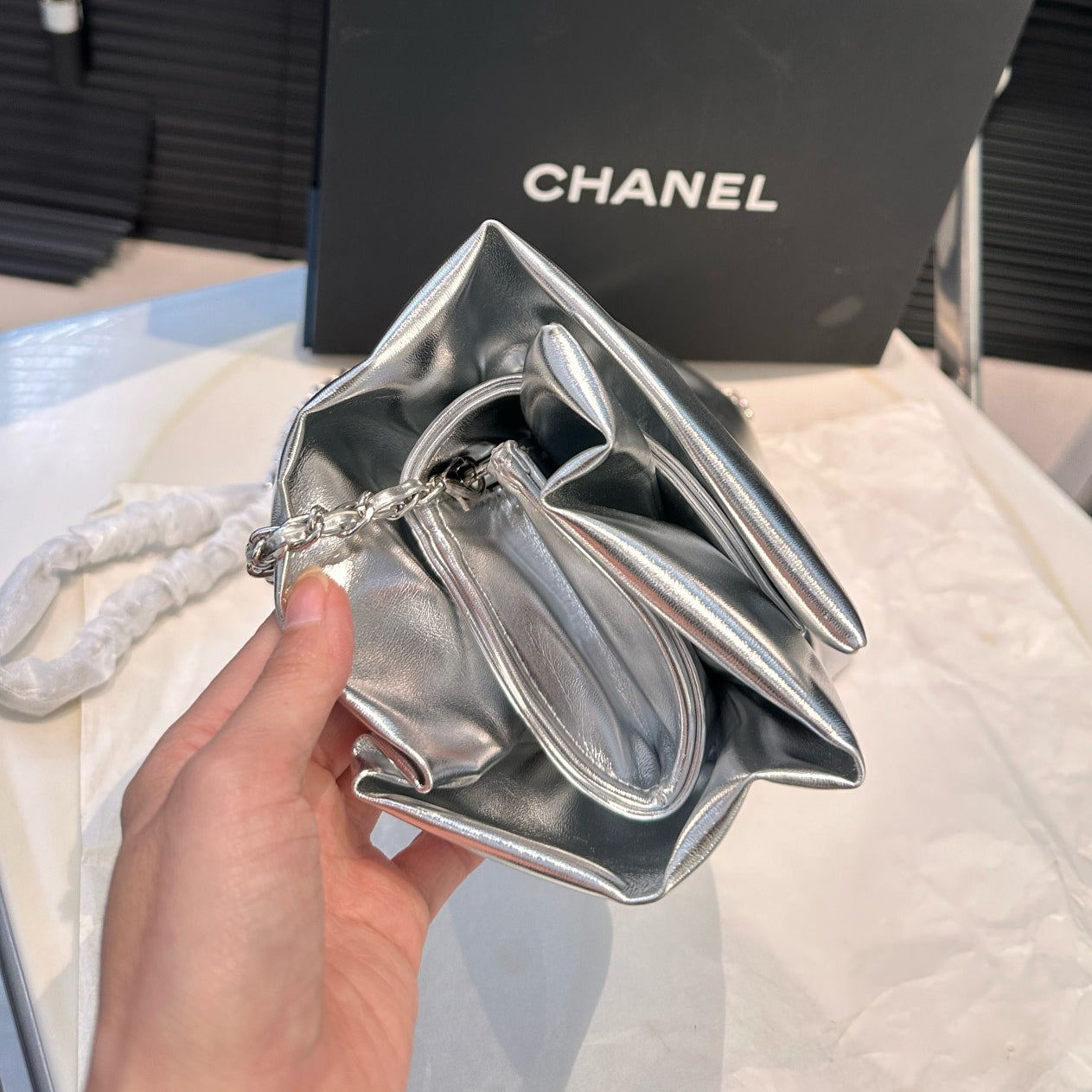 CNL Bow evening bag 1824091317