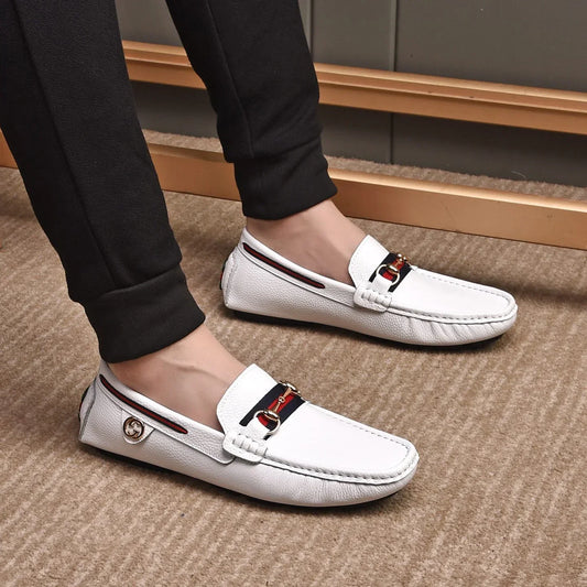 Luxury Old Flower Men's Loafers 1025060510