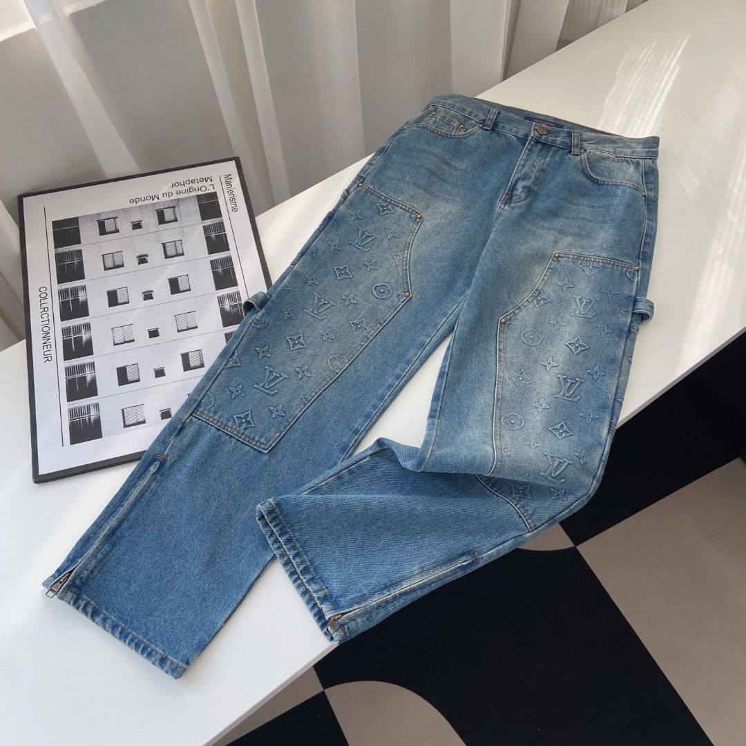 Fashion men's straight leg jeans PD10061907
