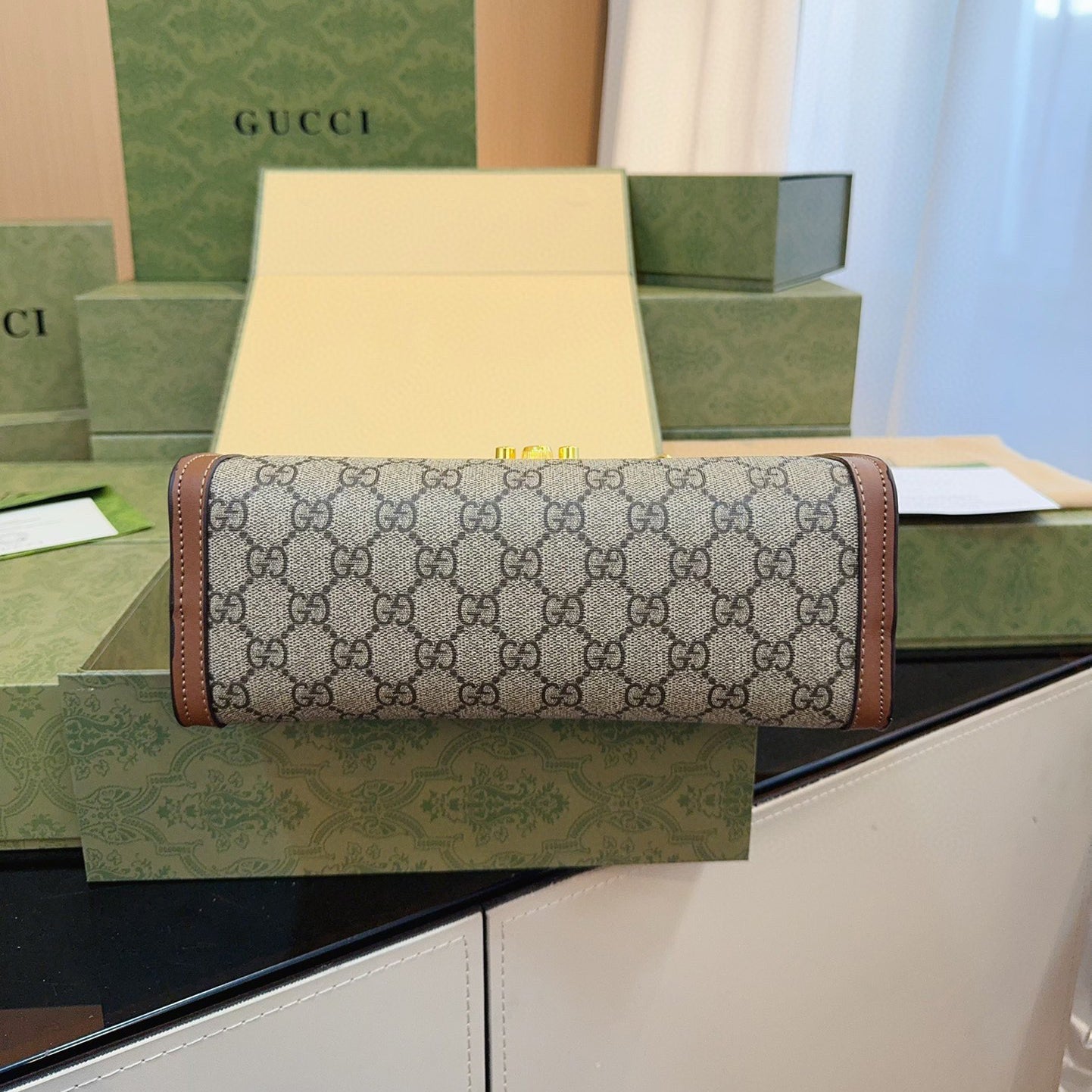 New Padlock chain shoulder bag 1824042110