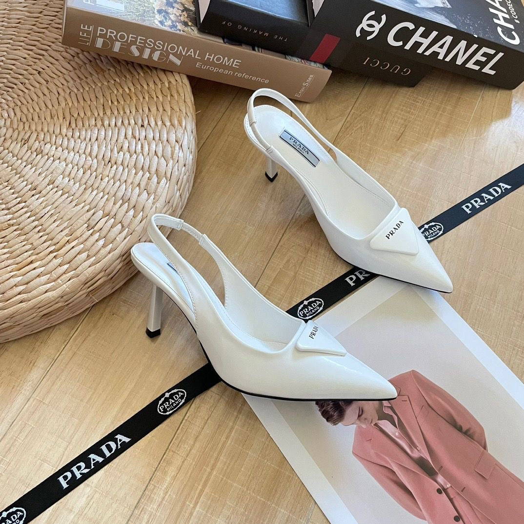 PR Pointed high heel sandals 1824091301