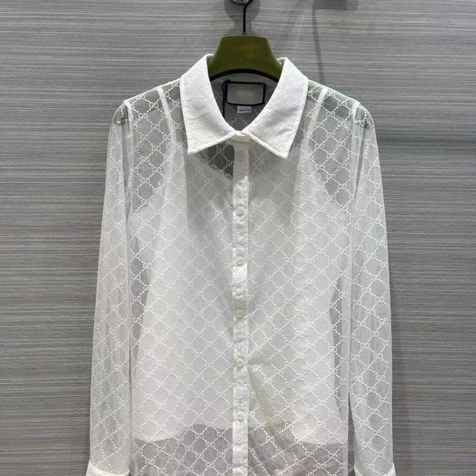 Fashion Jacquard Casual Shirt Two-Piece Set PD10070726
