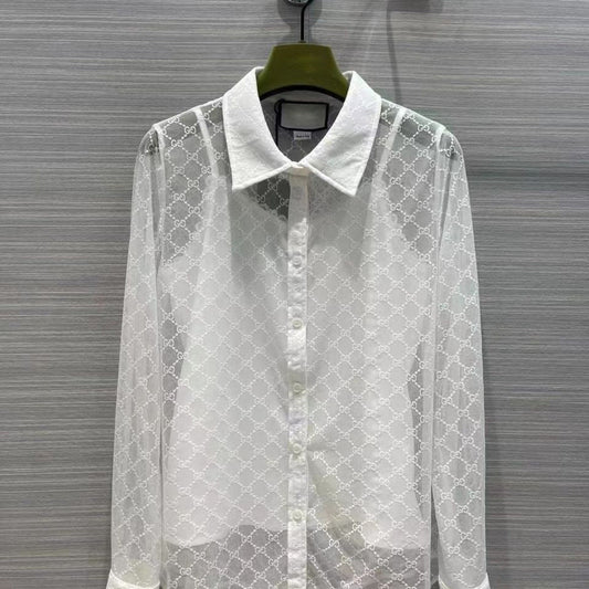 Fashion Jacquard Casual Shirt Two-Piece Set PD10070726