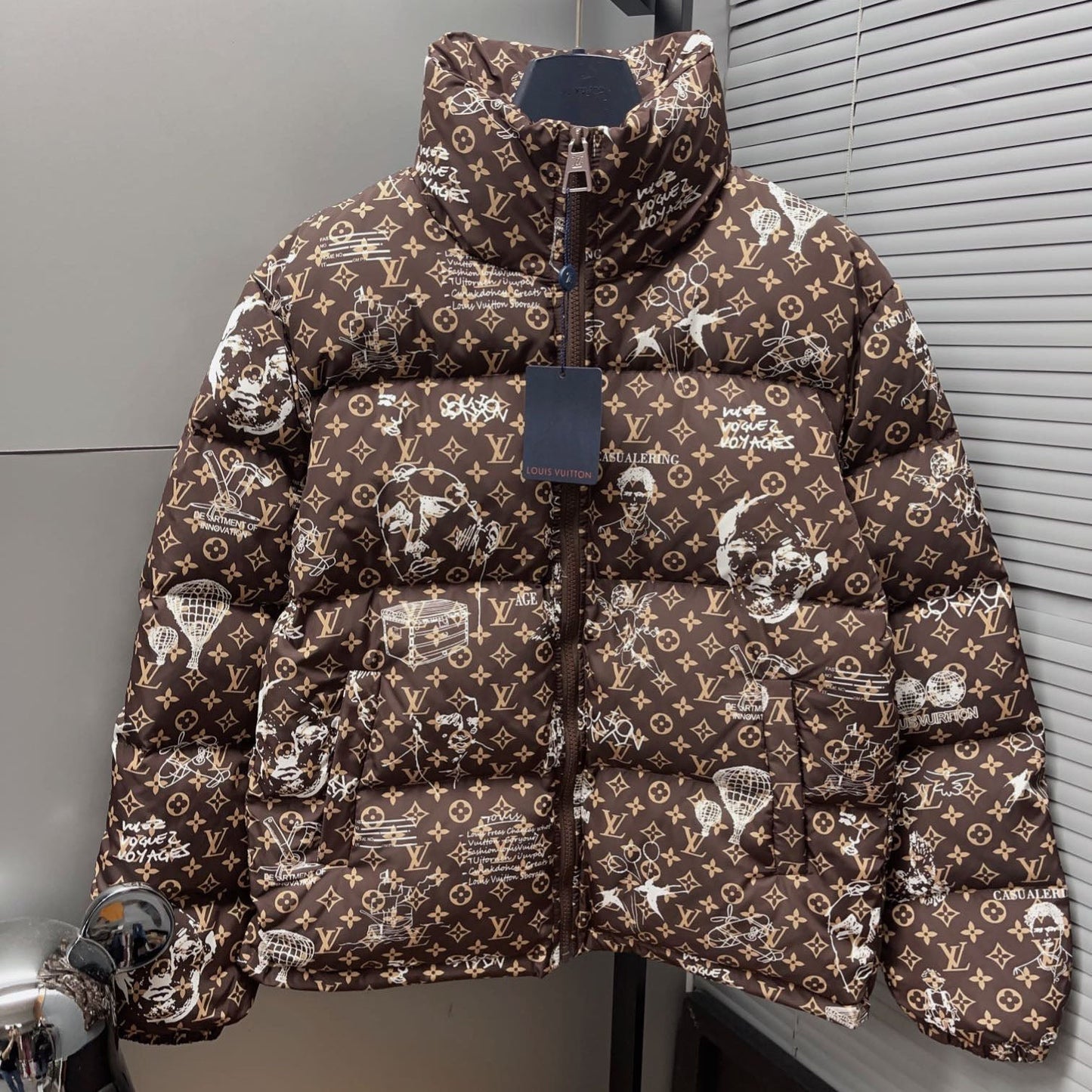 LV Graffiti down cotton jacket 1824093004