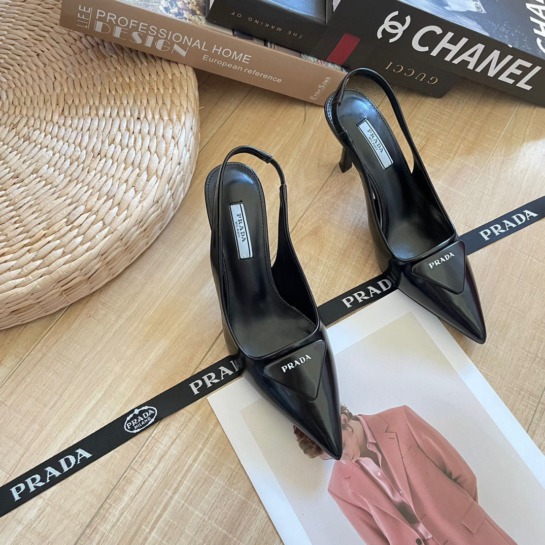 PR Pointed high heel sandals 1824091301