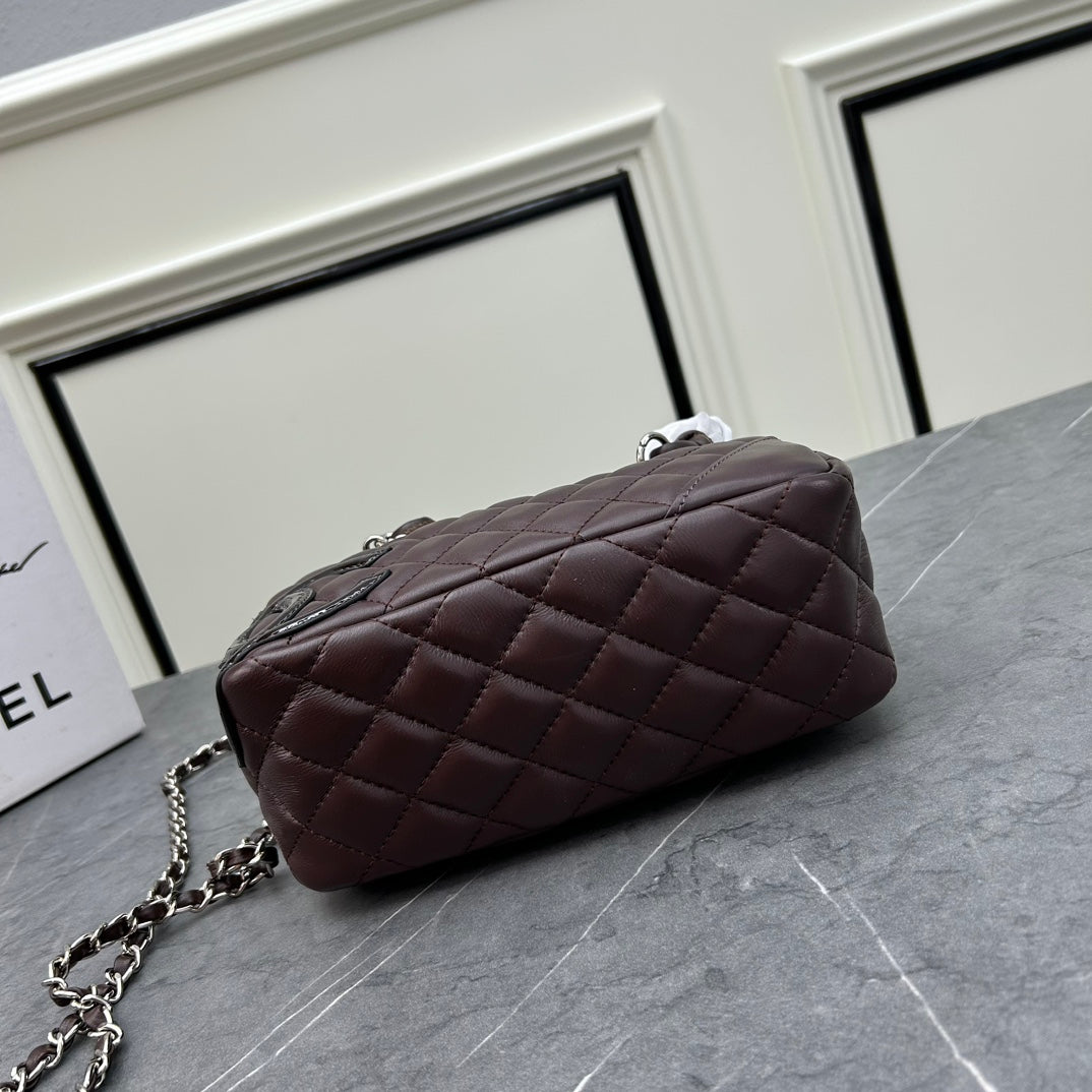 Stylish bowling bag handbag 22cm 1824032507