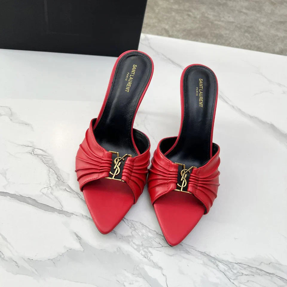 New fashion 9cm high heel sandal slippers 1025031909