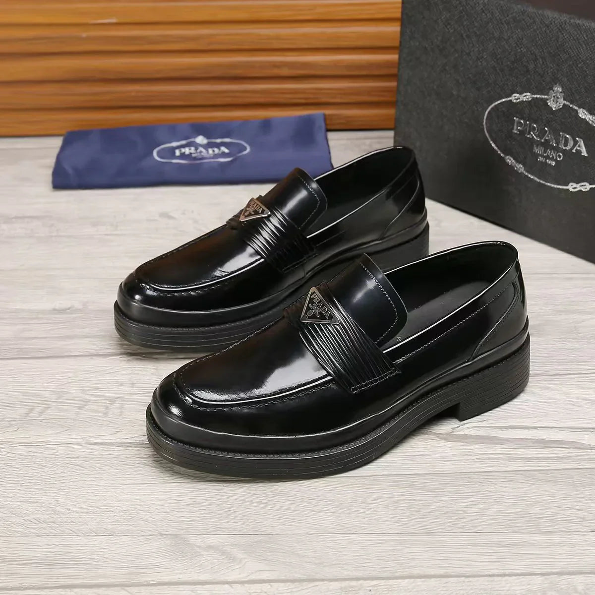 Men's Fashion Casual Leather Shoes 1025042216