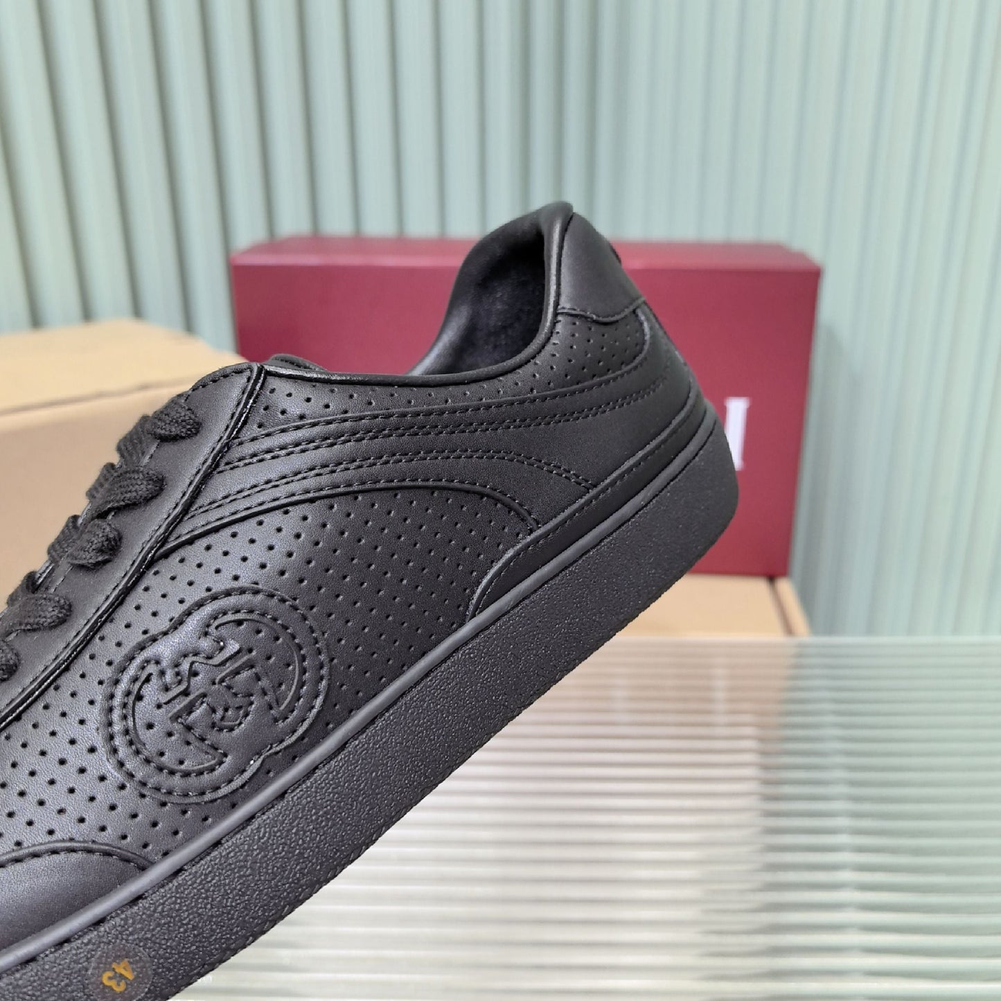 GG Interlocking G74 Dexun shoes 1825040102