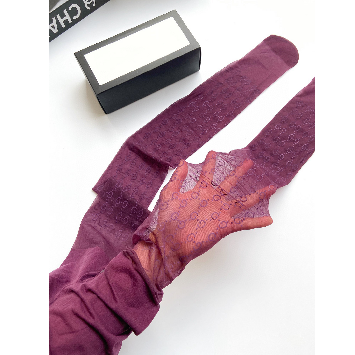 G fashion printed rubber stockings XC07060602