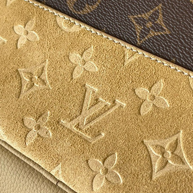 Old Flower Brown Outdoor Shoulder Bag 1025022820