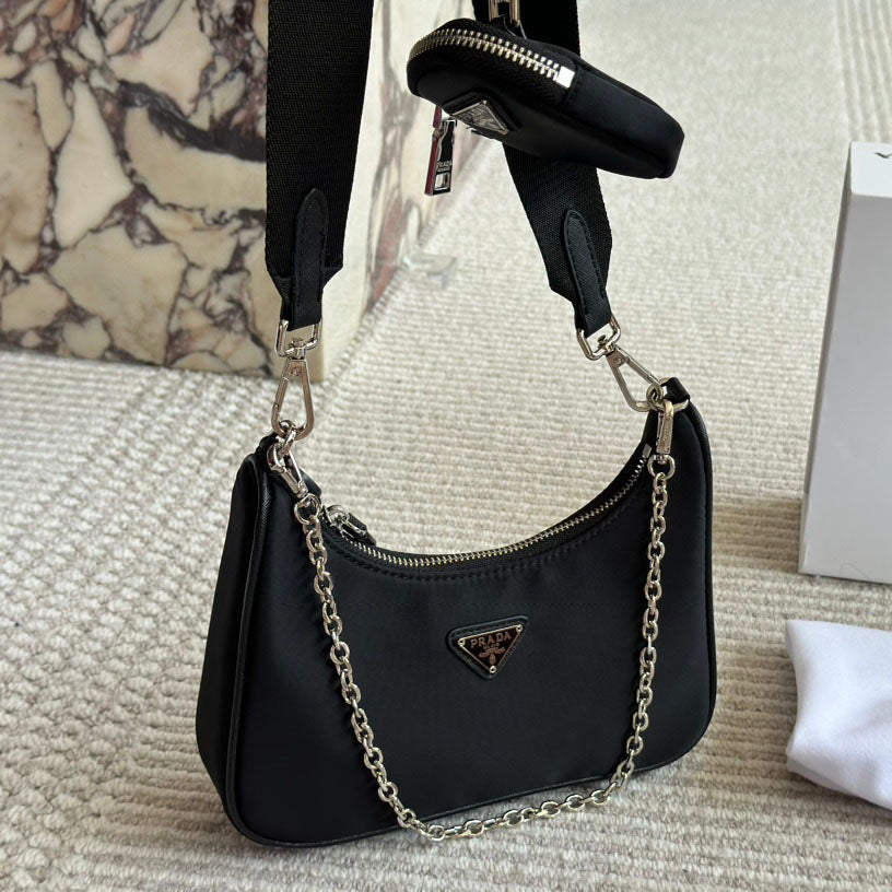 PR Nylon Underarm Bag 1824102807