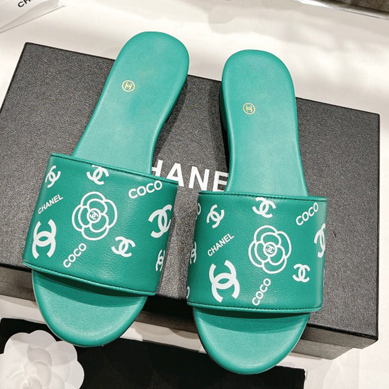 Fashion new vacation leather slippers PD10061225