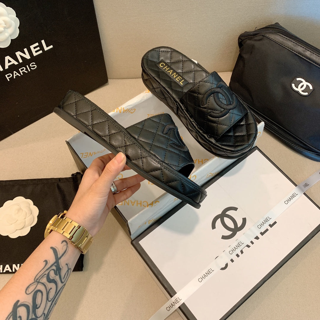 Trendy platform slippers XC0123072823