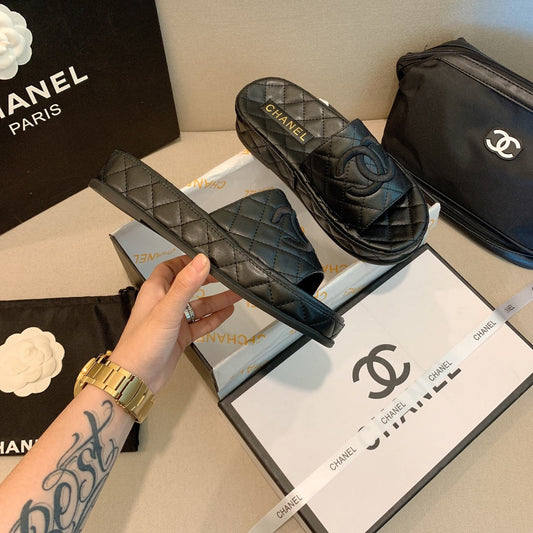 Trendy platform slippers XC0123072823