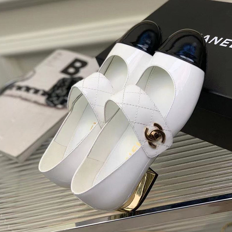 Fashion leather round toe shoes PD10060825