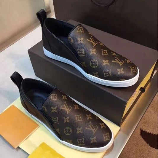 Handmade Casual Trendy leather Slip-on Shoes