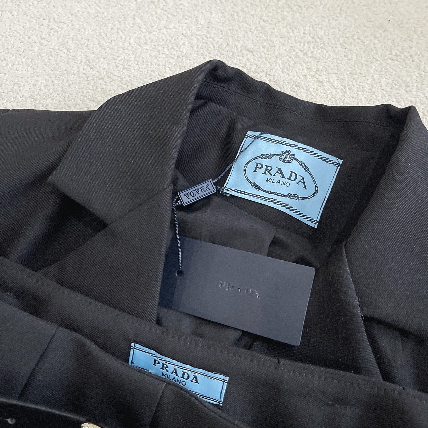 PR Suit style short jacket with high waist skirt suit 1825052001