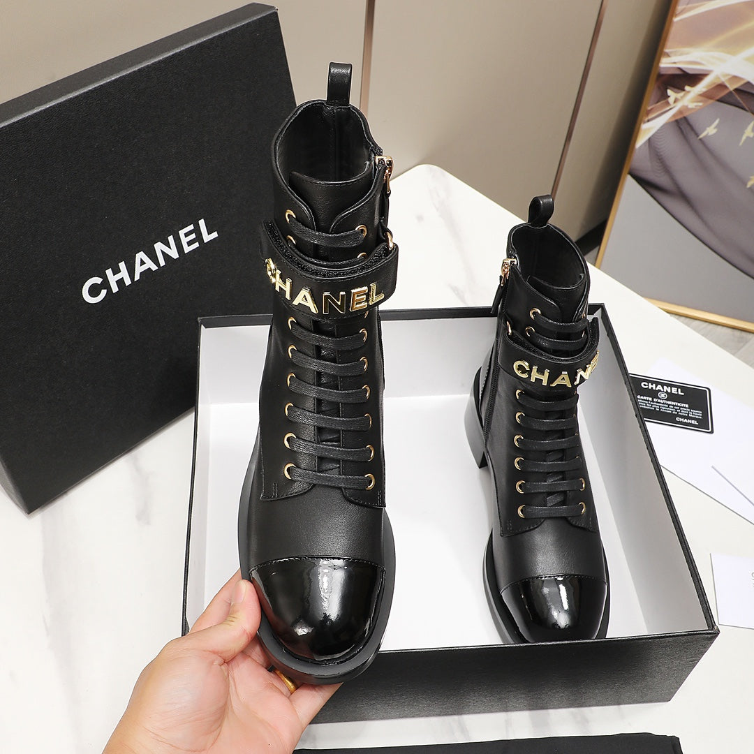 CNL cowhide short boots Martin boots 0724101704