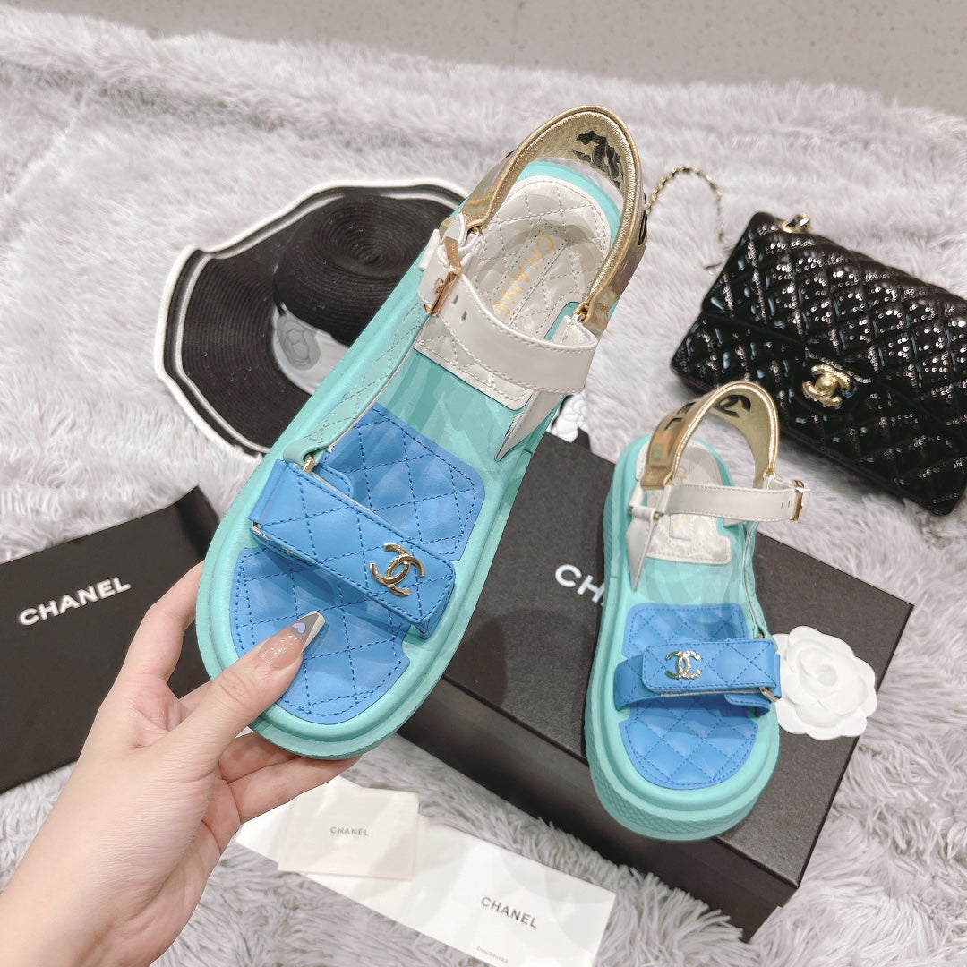 Color Collection platform sandals XC0823072616
