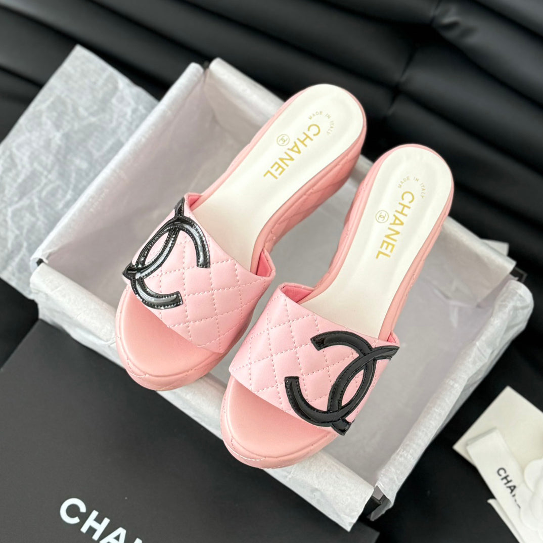 CNL rhombus platform slippers 0724050601