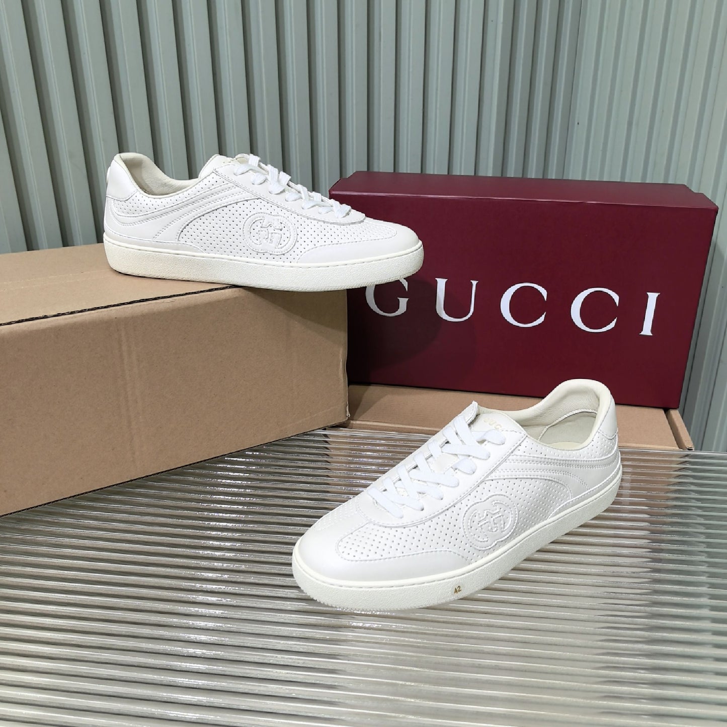 GG Interlocking G74 Dexun shoes 1825040102