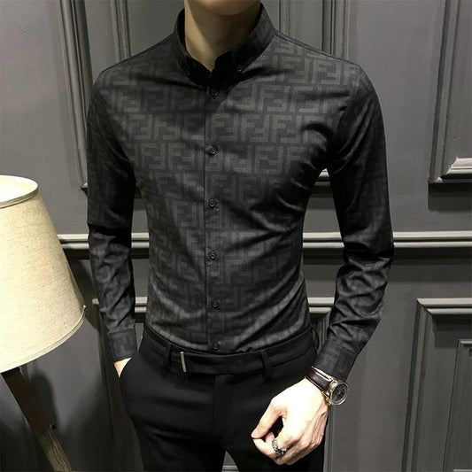 Fashion New Versatile Slim Fit Shirt PD10061909