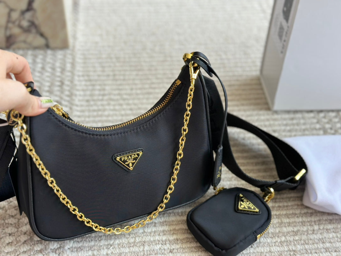 PR Nylon Underarm Bag 1824102807