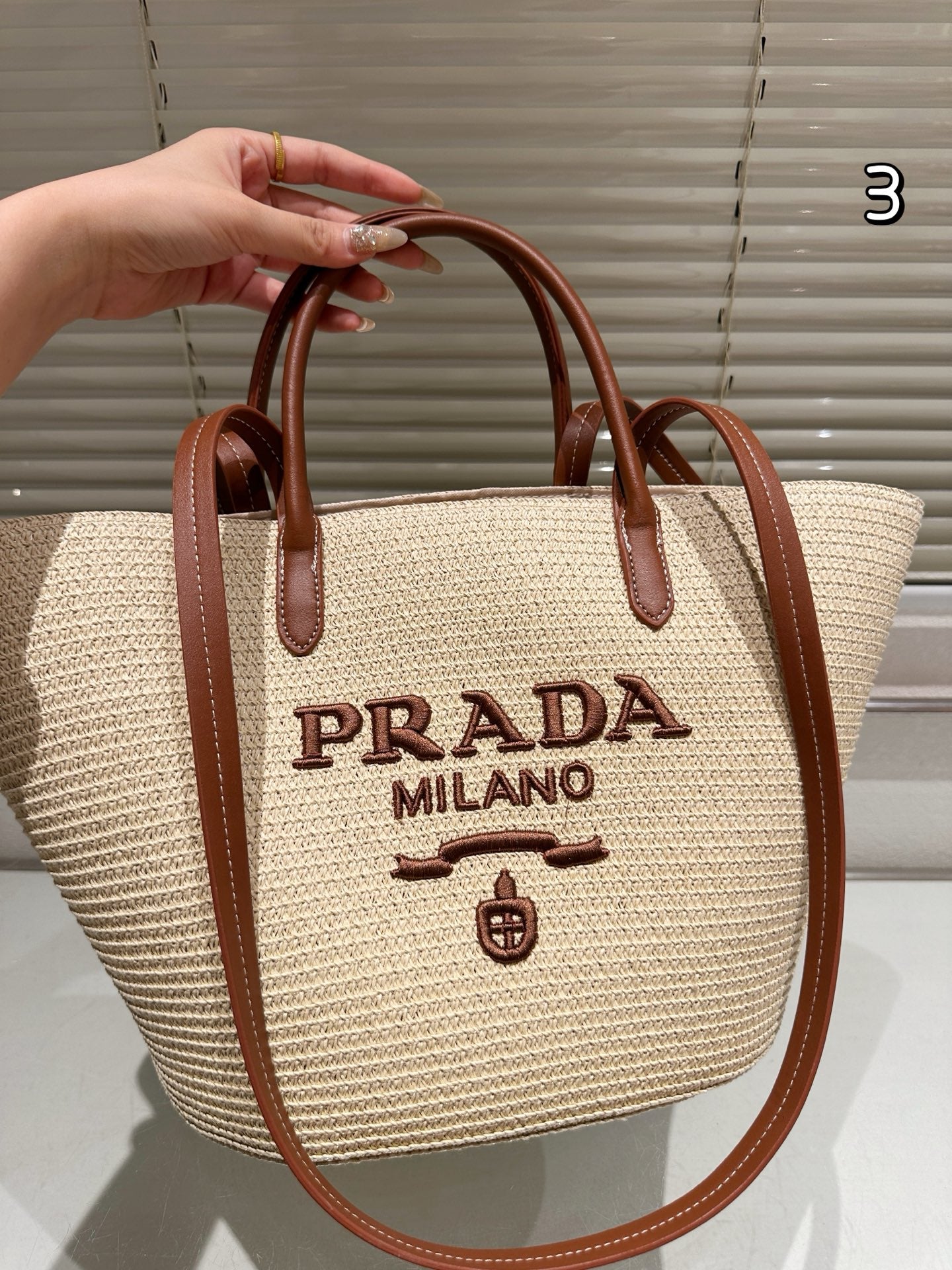 PR Straw Tote 1825061810