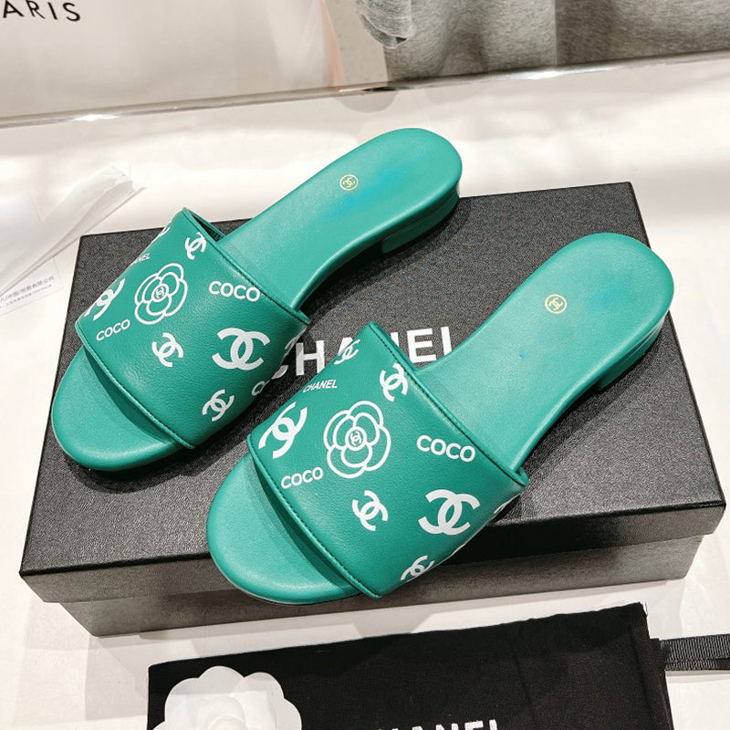Fashion new vacation leather slippers PD10061225