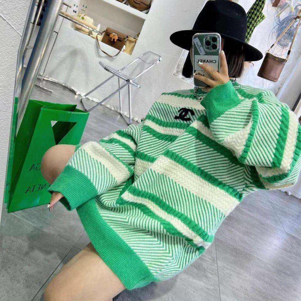 Loose pullover lazy style knitted sweater 0823120702