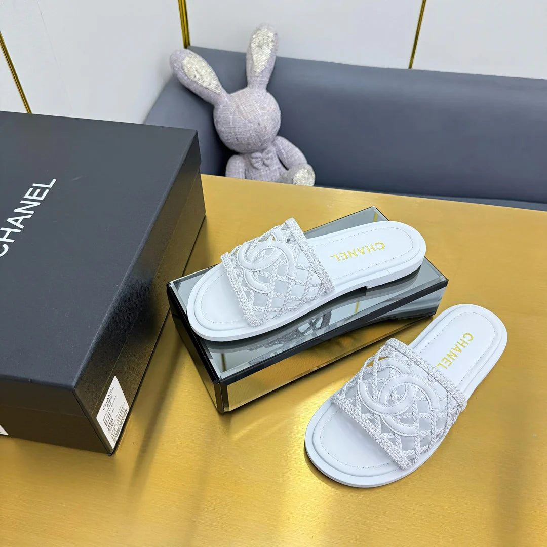 New Fashion Mesh Woven Sandal Flip Flops 1025041702