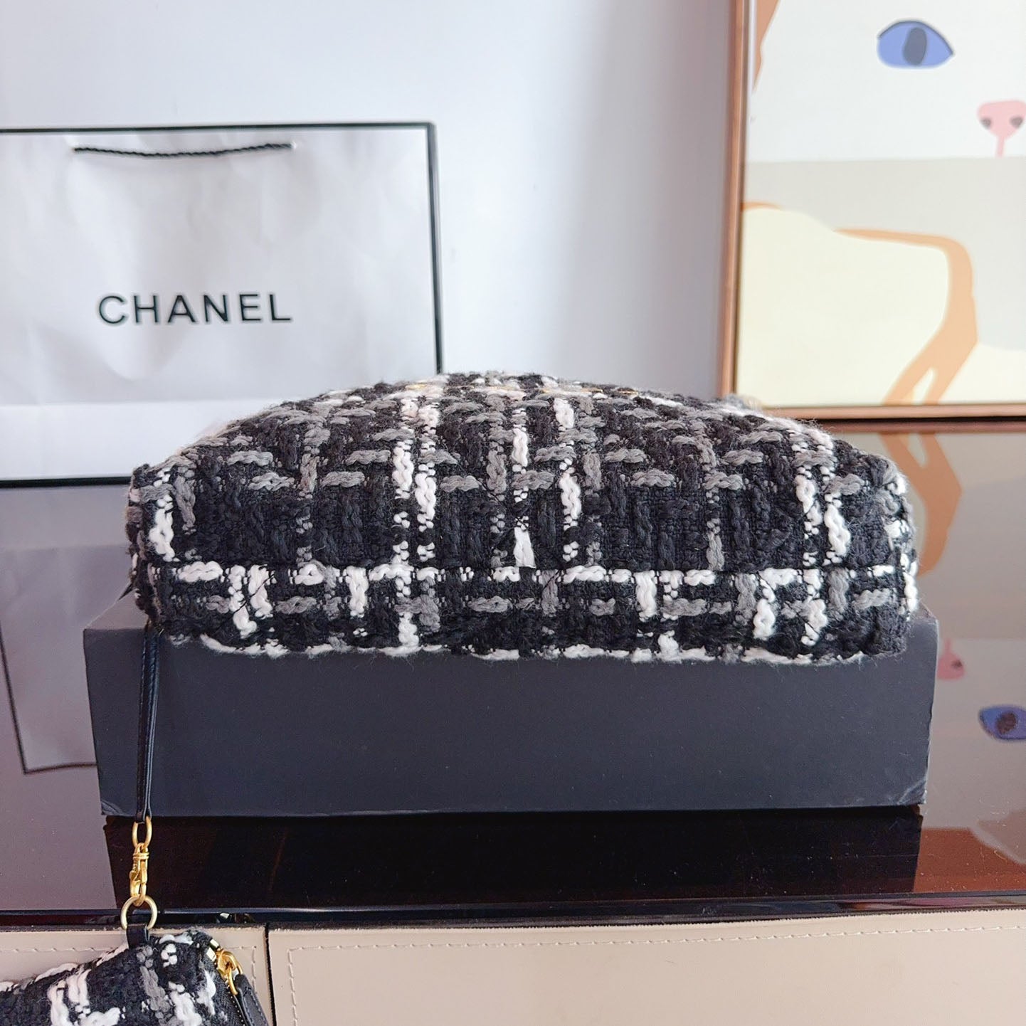 CHL 24 Autumn and Winter Woolen Series New Style Chain Bag XC24092506