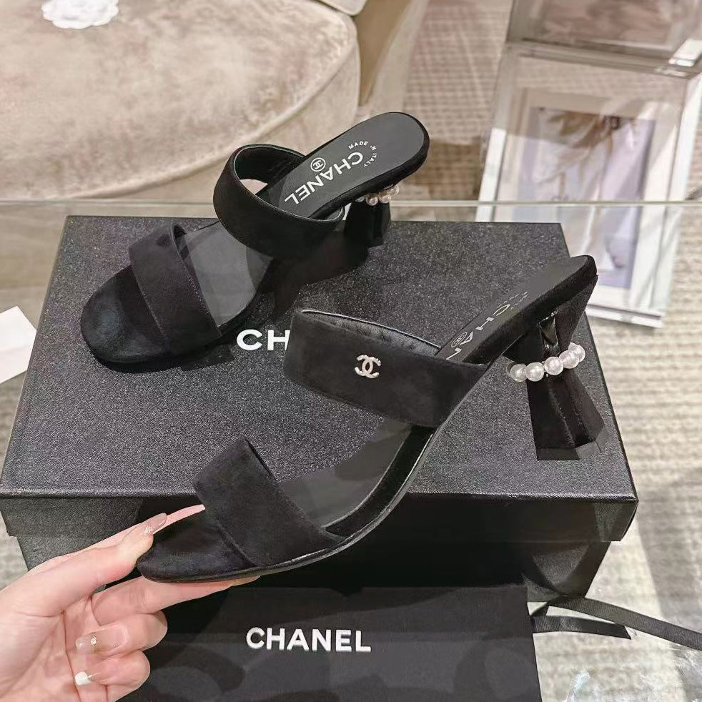 CNL Mary Jane exquisite pearl hot diamond combination high heels 1824061802