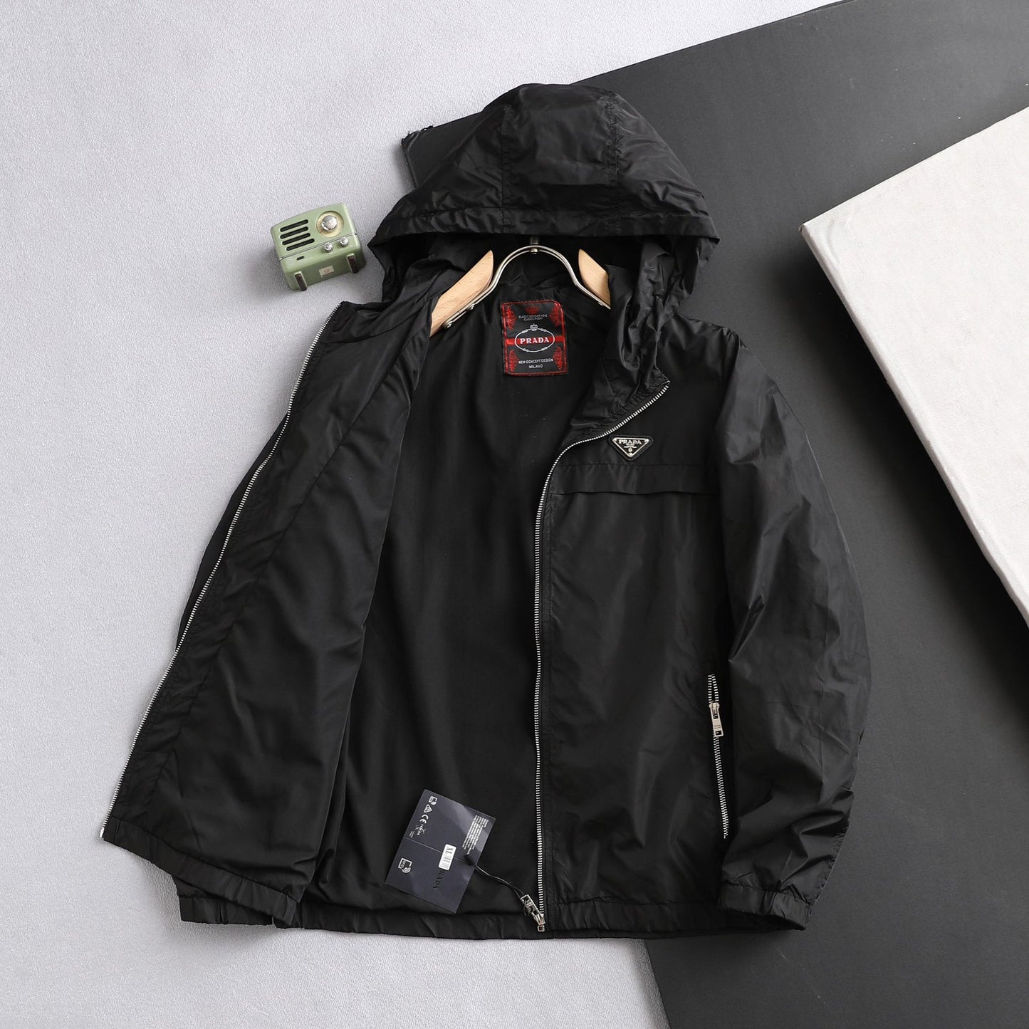 PR Waterproof hooded jacket 1824091110