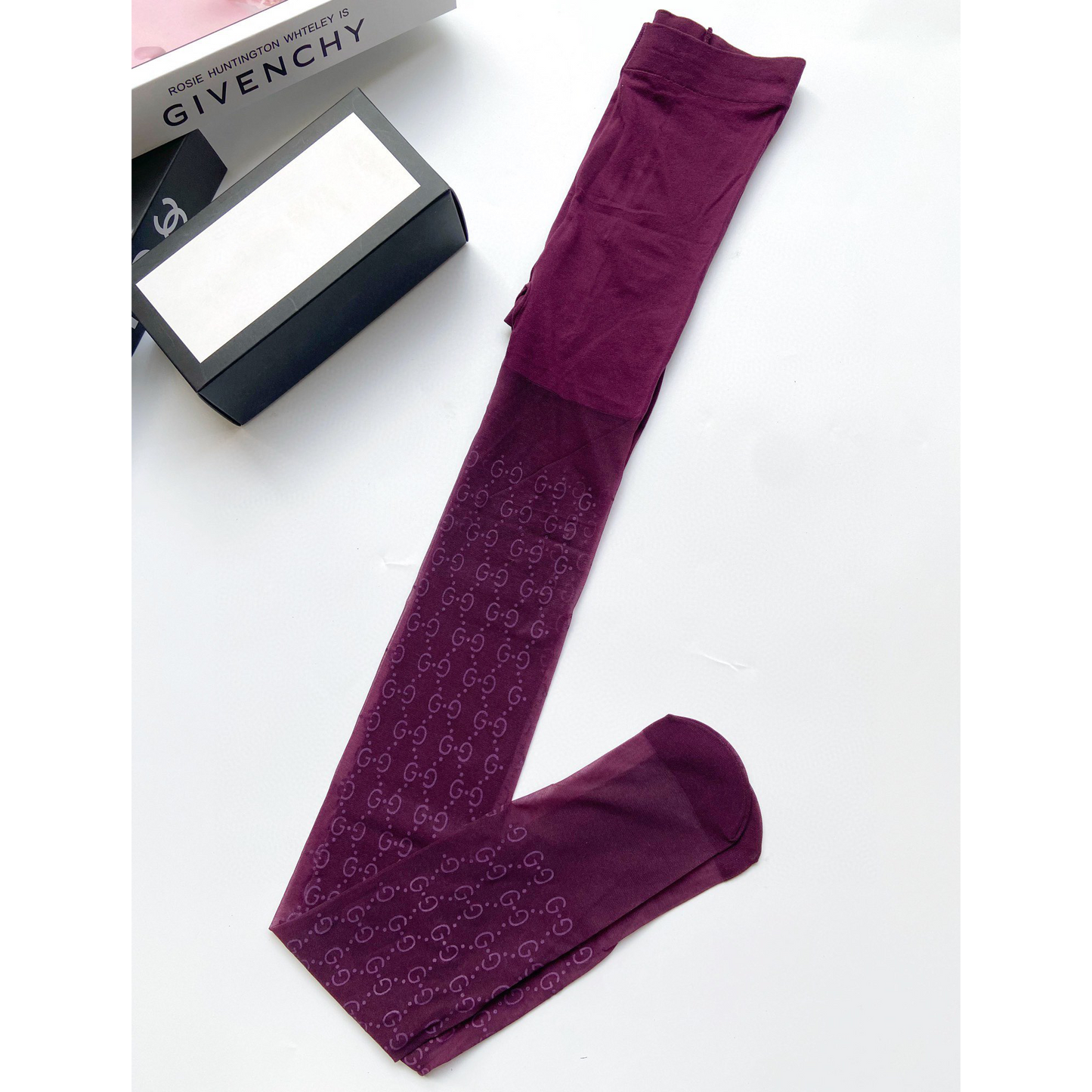 G fashion printed rubber stockings XC07060602