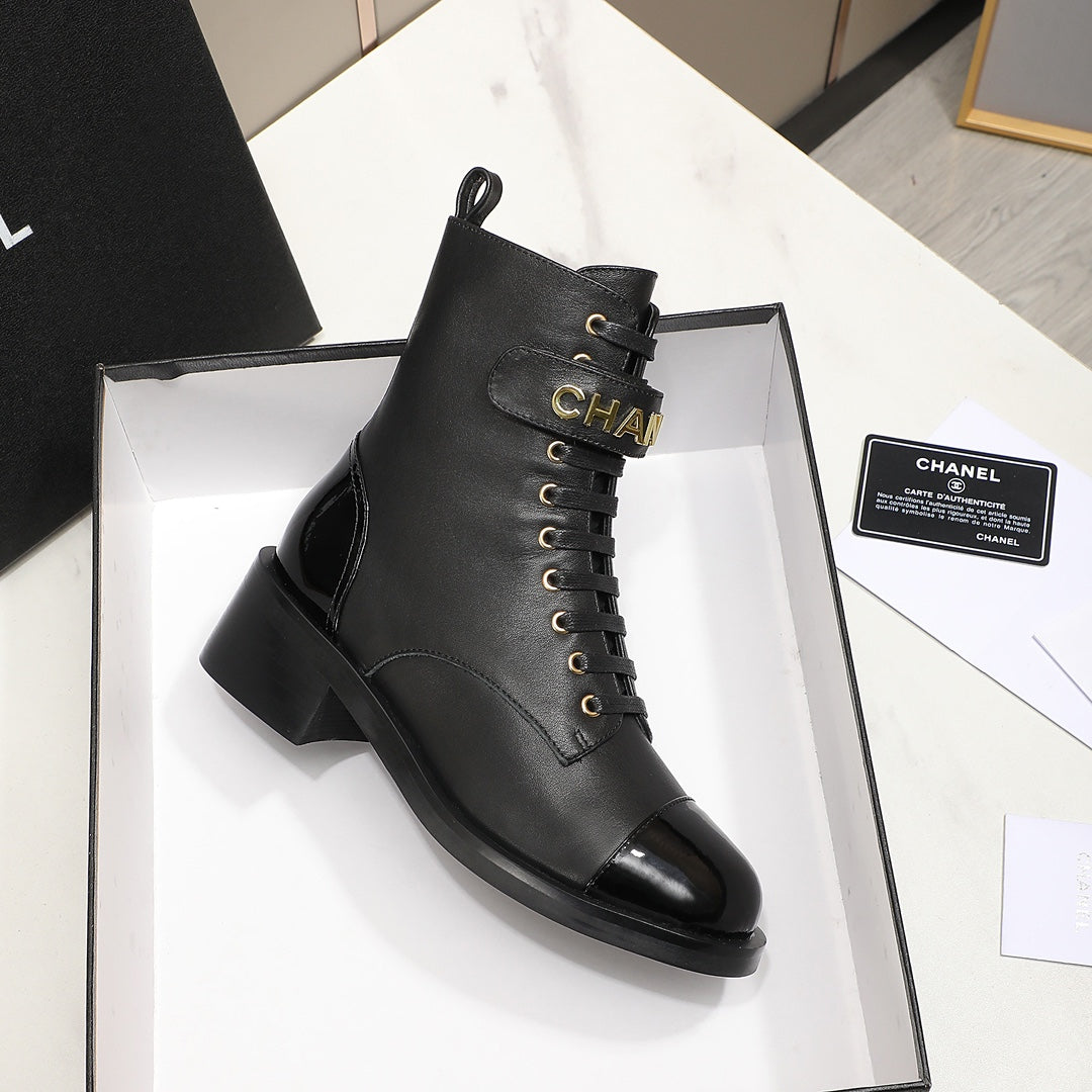 CNL cowhide short boots Martin boots 0724101704