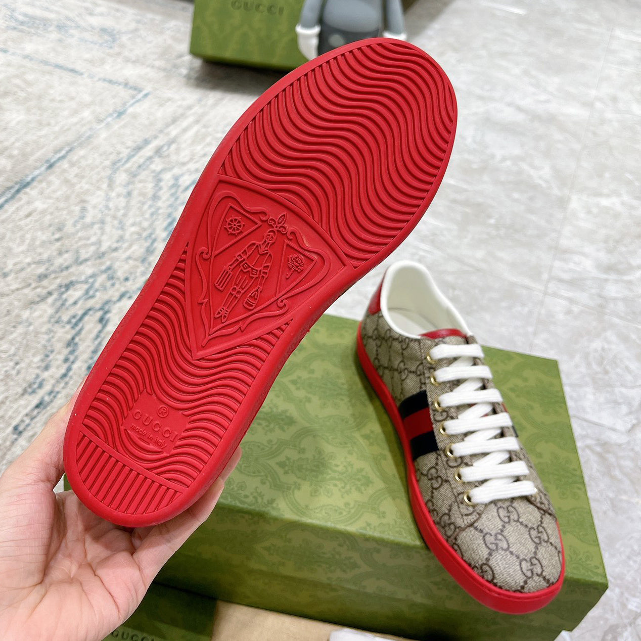 G Casual Classic Print Sneakers XC16061612