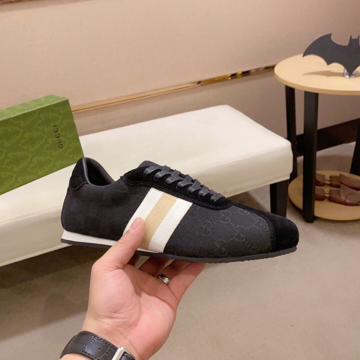 Classic letter presbyopia fashion casual sneakers PD1623071901