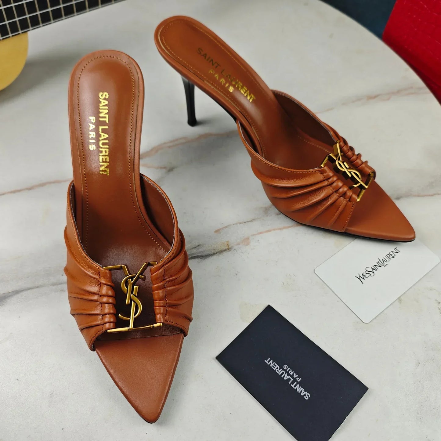 New fashion 9cm high heel sandal slippers 1025031909